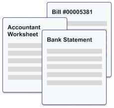 1. Upload your tax worksheet/categories