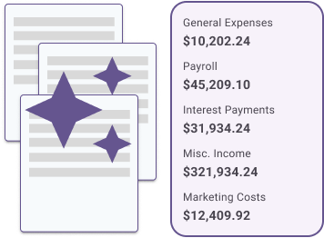 2. Convert and categorize statements